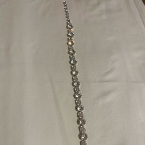 Rhinestone choker